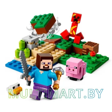 Конструктор LEGO Minecraft 21177 Засада Крипера картинка 4